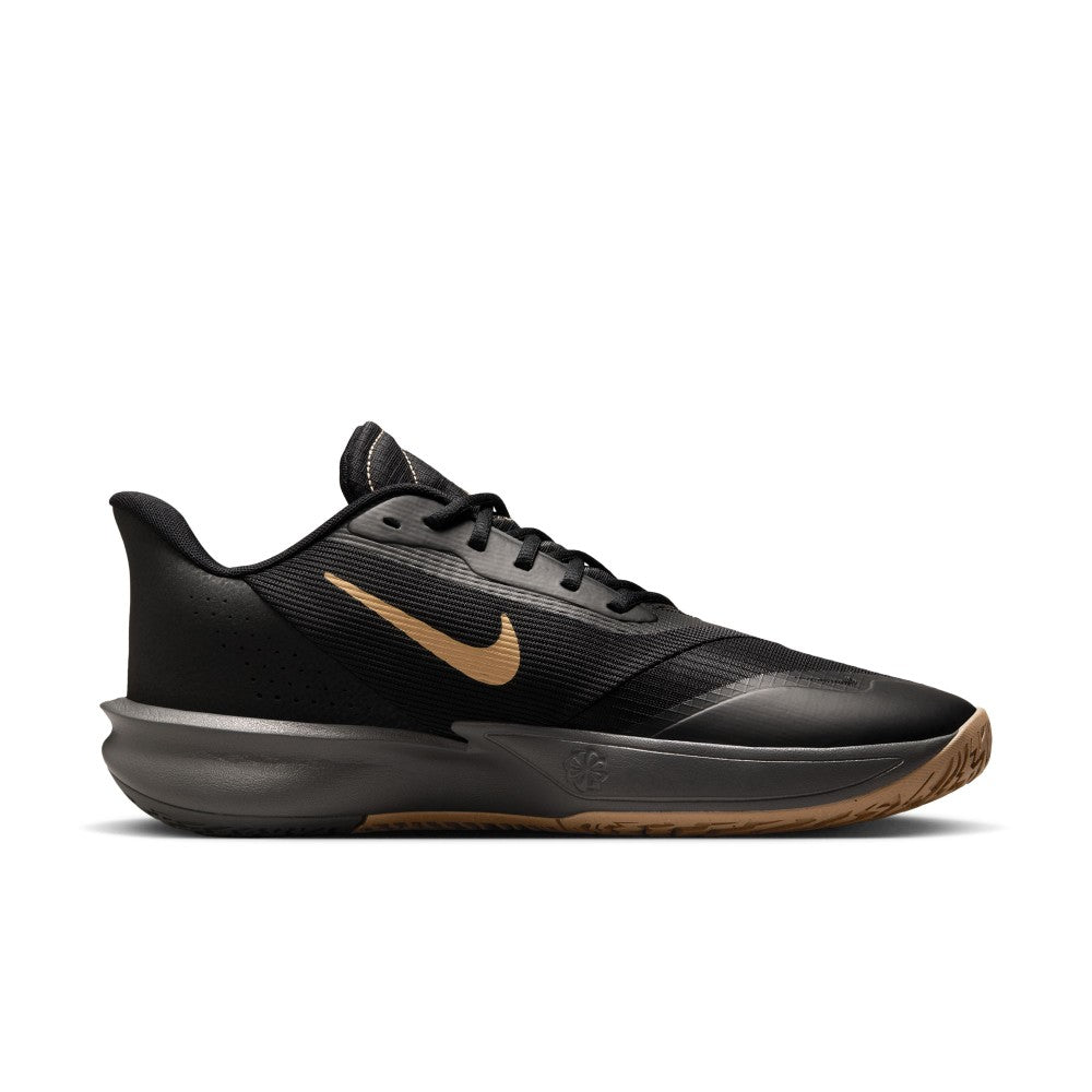 Nike Precision Men's Basketball Shoes -Black Gold