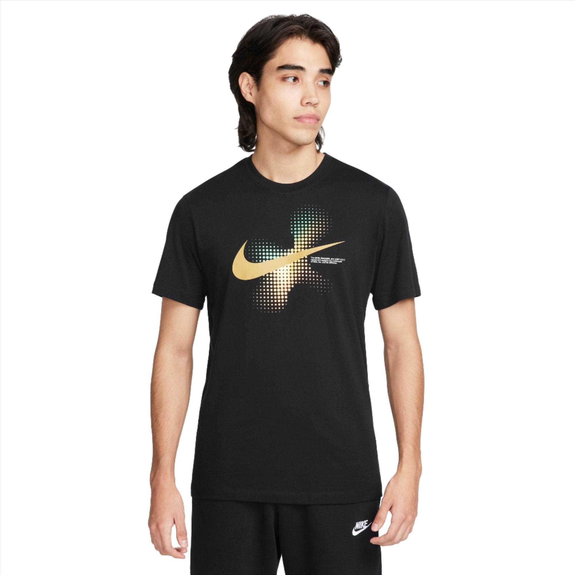 Swoosh Dots Graphic T-shirt