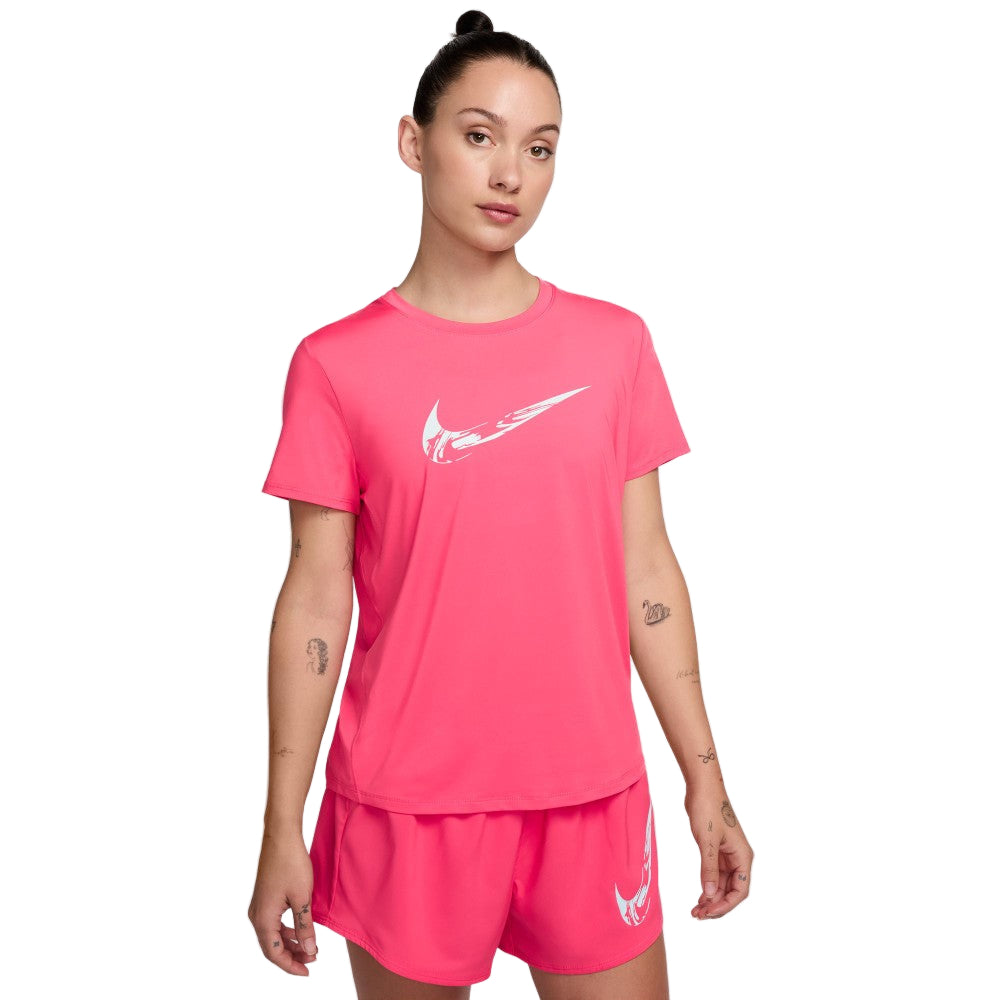 One Dri-FIT Short-Sleeve Graphic Running Top