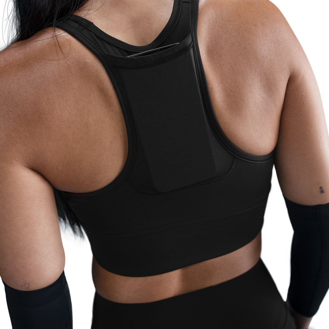 Swoosh Pocket Medium-Support Padded Sports Bra