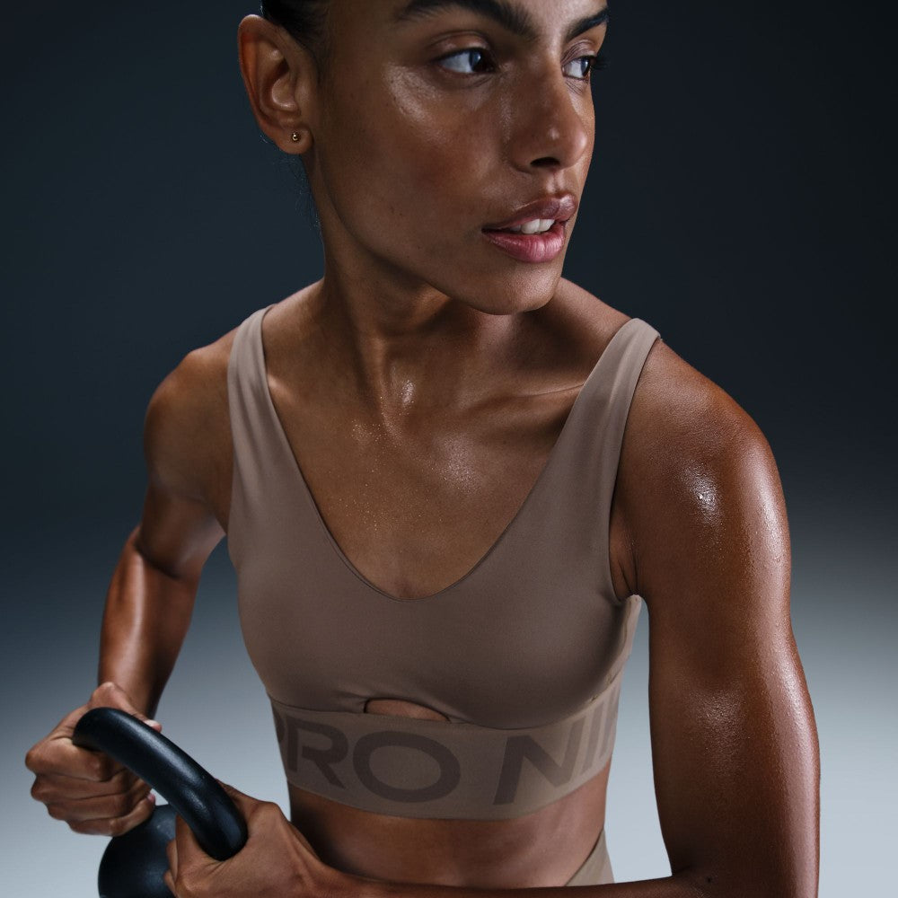 Pro Indy Plunge Medium-Support Padded Sports Bra