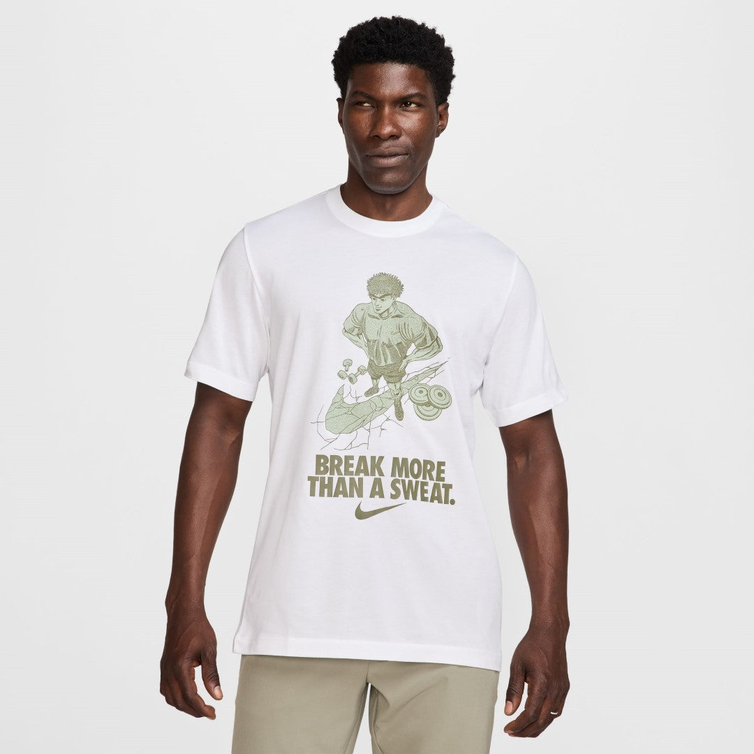 ★Nike★ Running T-shirt M White HJ3685100 HJ3685-100 Men's Dri-FIT Trail T-Shirt (100 - White) — TC Running Co