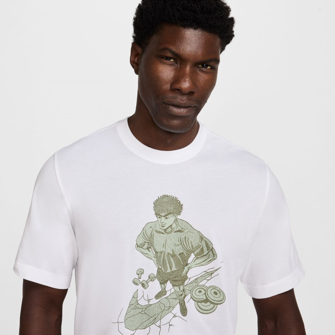 Nike Dri-FIT Fitness Men T-Shirt White