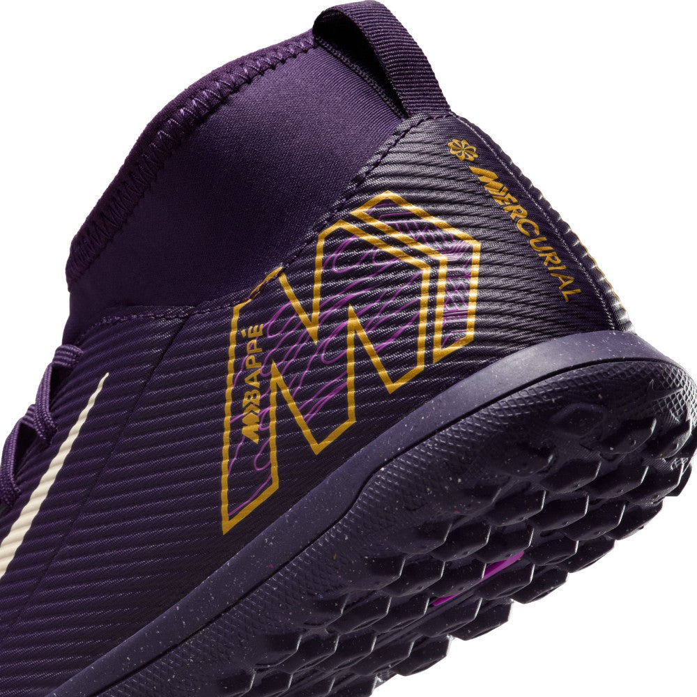 Jr. Mercurial Superfly 10 Club "Kylian Mbappé" TF Soccer Shoes