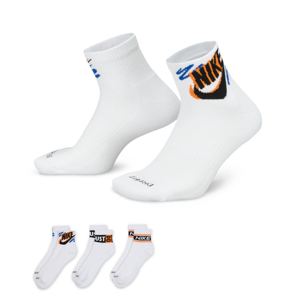 Everyday Plus Ankle Socks (3 Pairs)