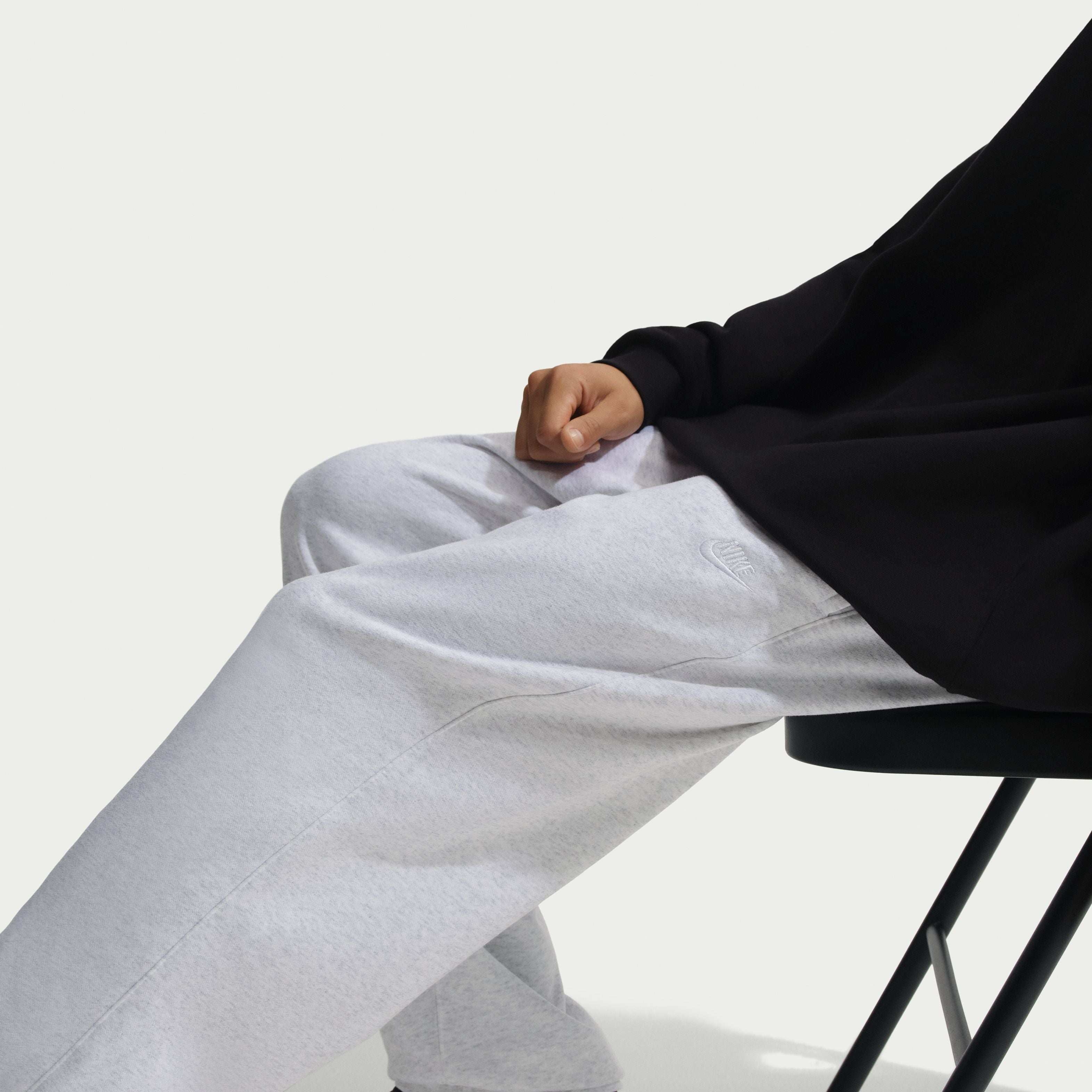 Club French Terry Open-Hem Pants