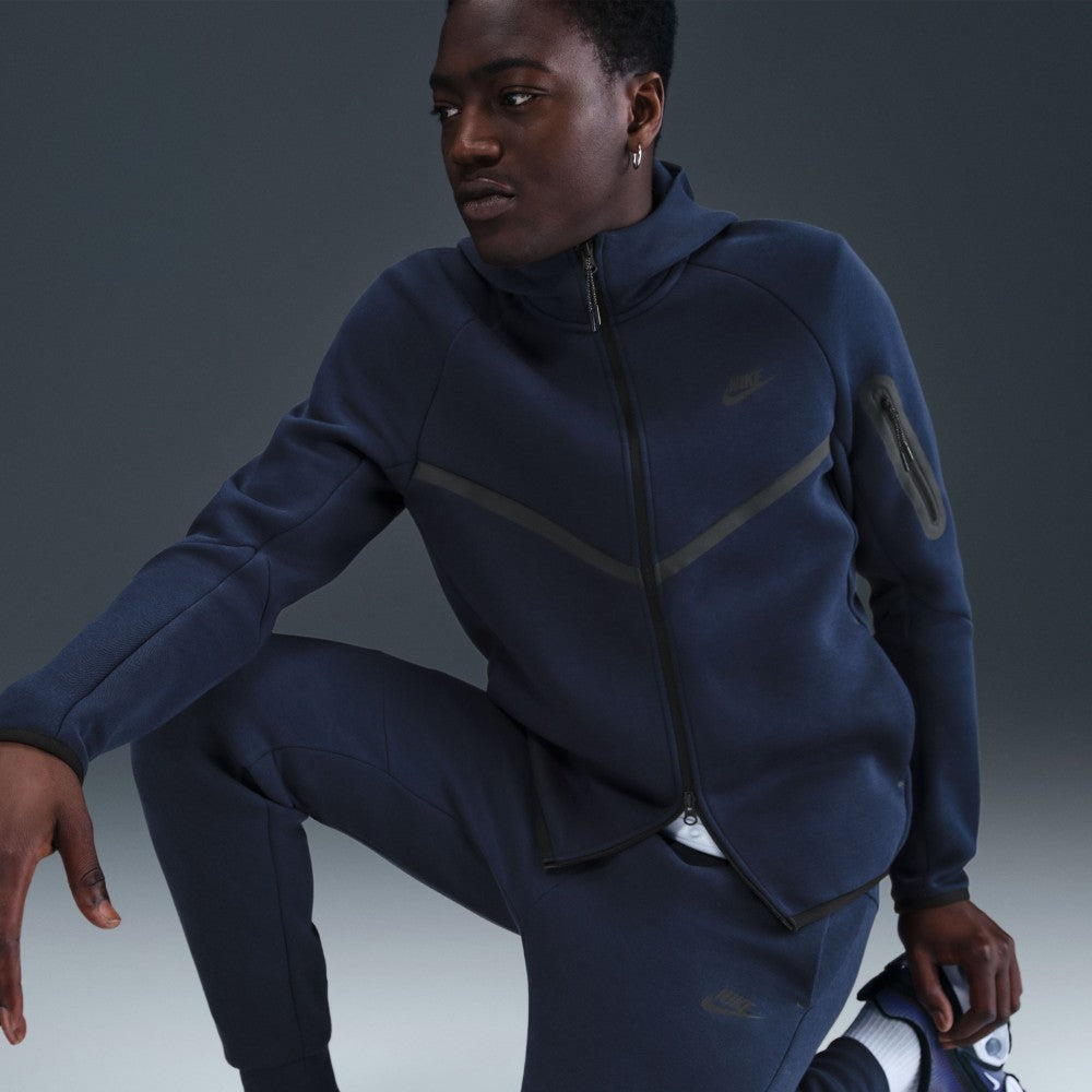 nike tech fleece tracksuit navy