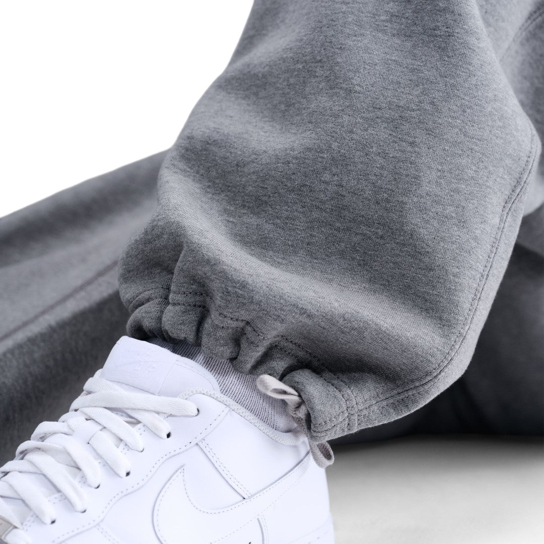 Solo Swoosh Brushed-Back Open-Hem Fleece Pants