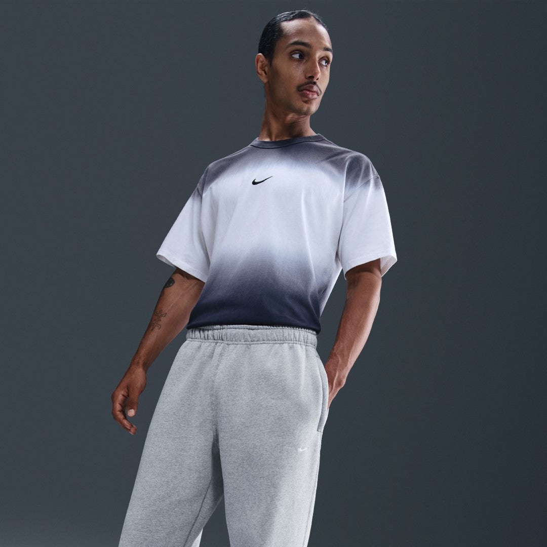 Solo Swoosh Brushed-Back Open-Hem Fleece Pants