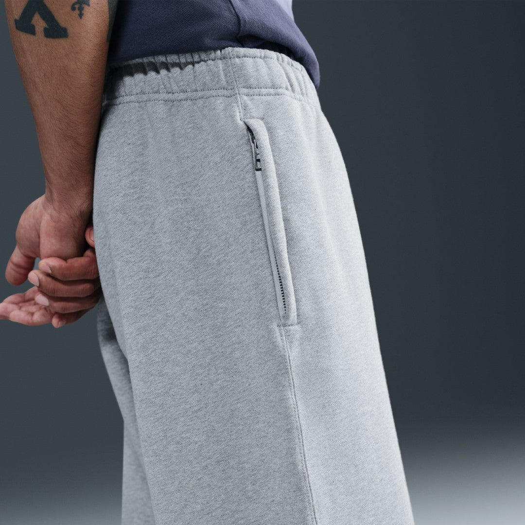 Solo Swoosh Brushed-Back Open-Hem Fleece Pants