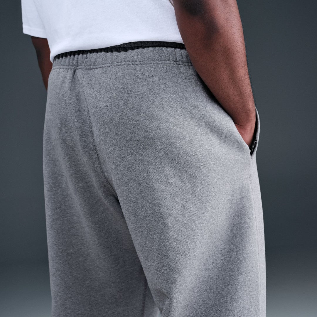 Solo Swoosh Brushed-Back Open-Hem Fleece Pants