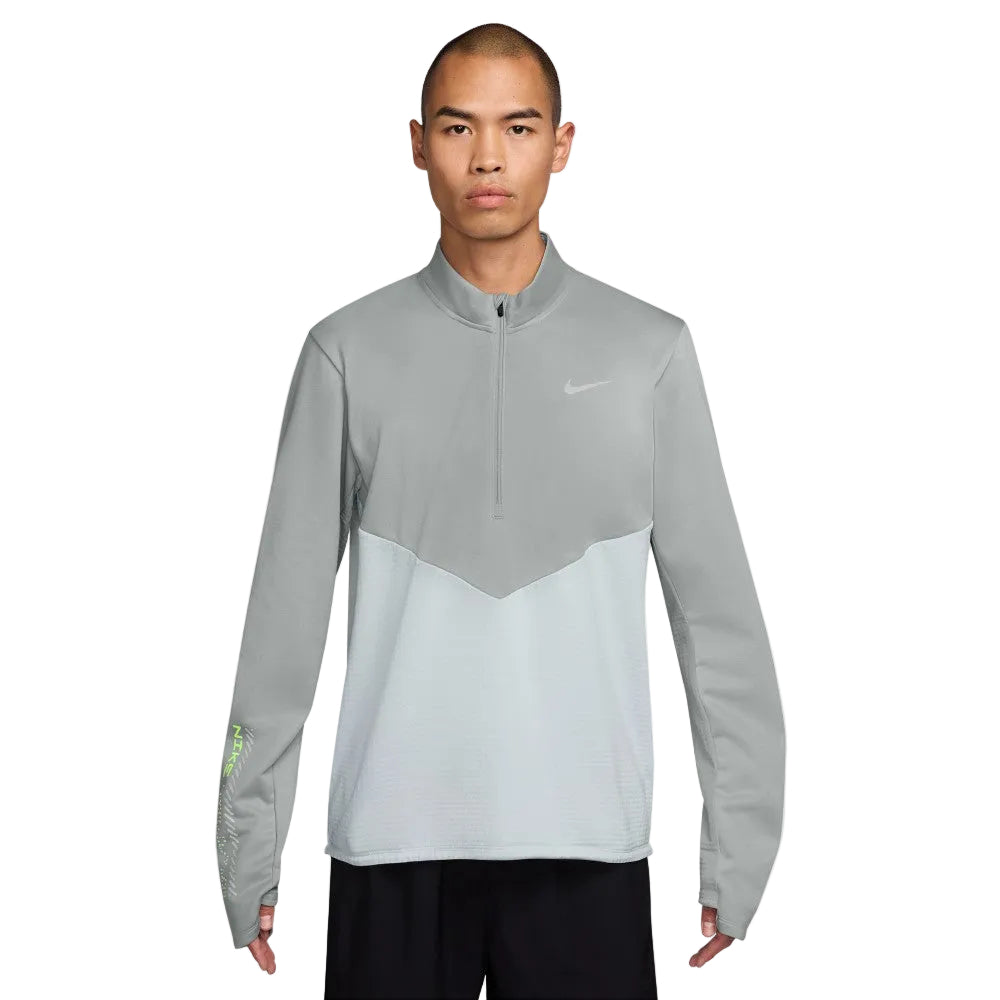 تيشيرت جري شتوي بايسر بسحاب نصفي  