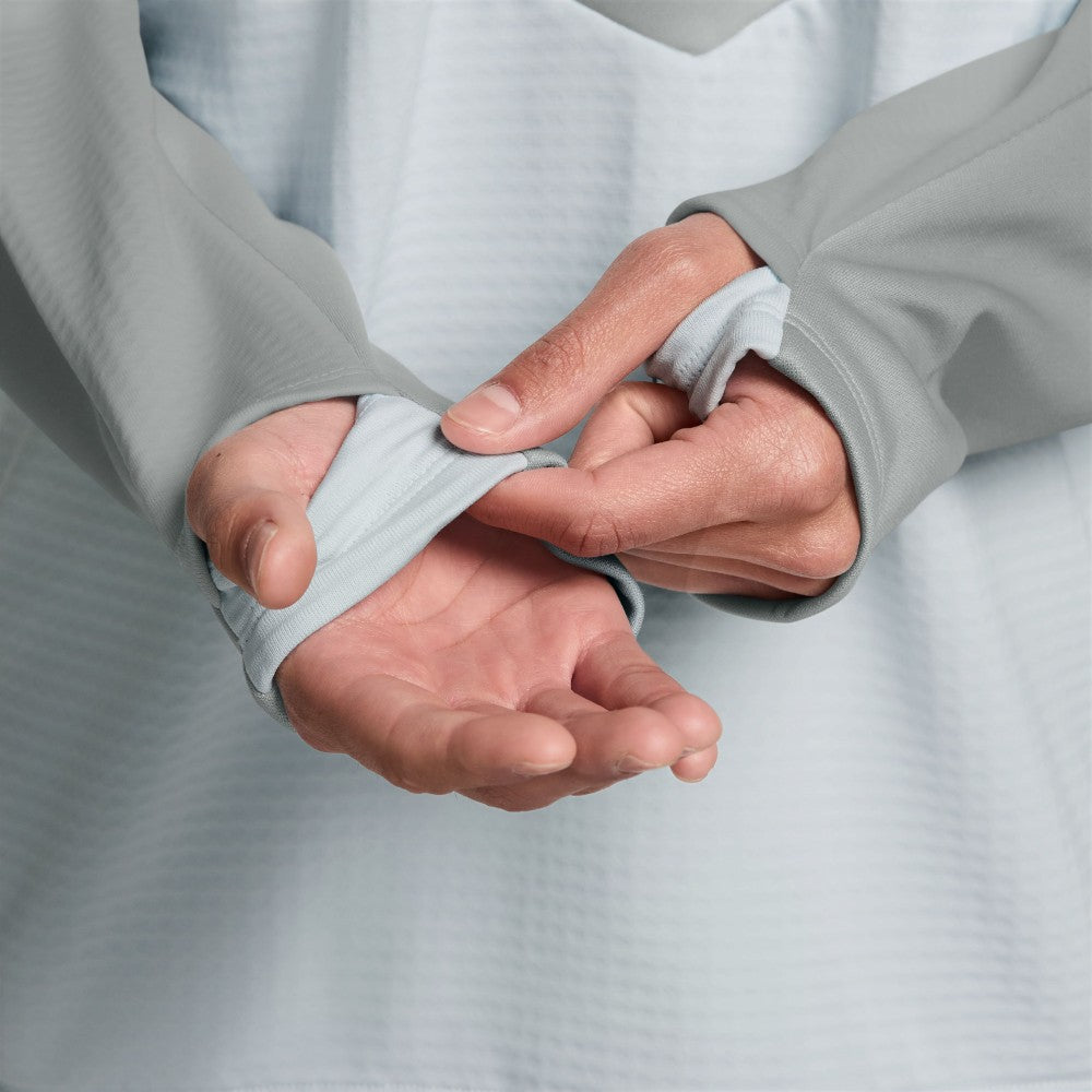 تيشيرت جري شتوي بايسر بسحاب نصفي  