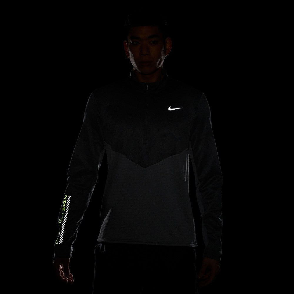 تيشيرت جري شتوي بايسر بسحاب نصفي  