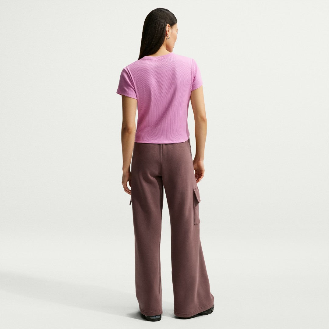 Ribbed Tight Short Sleeve T-Shirt