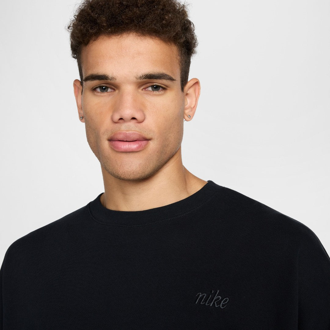 Club Oversized Crew-Neck Sweatshirt