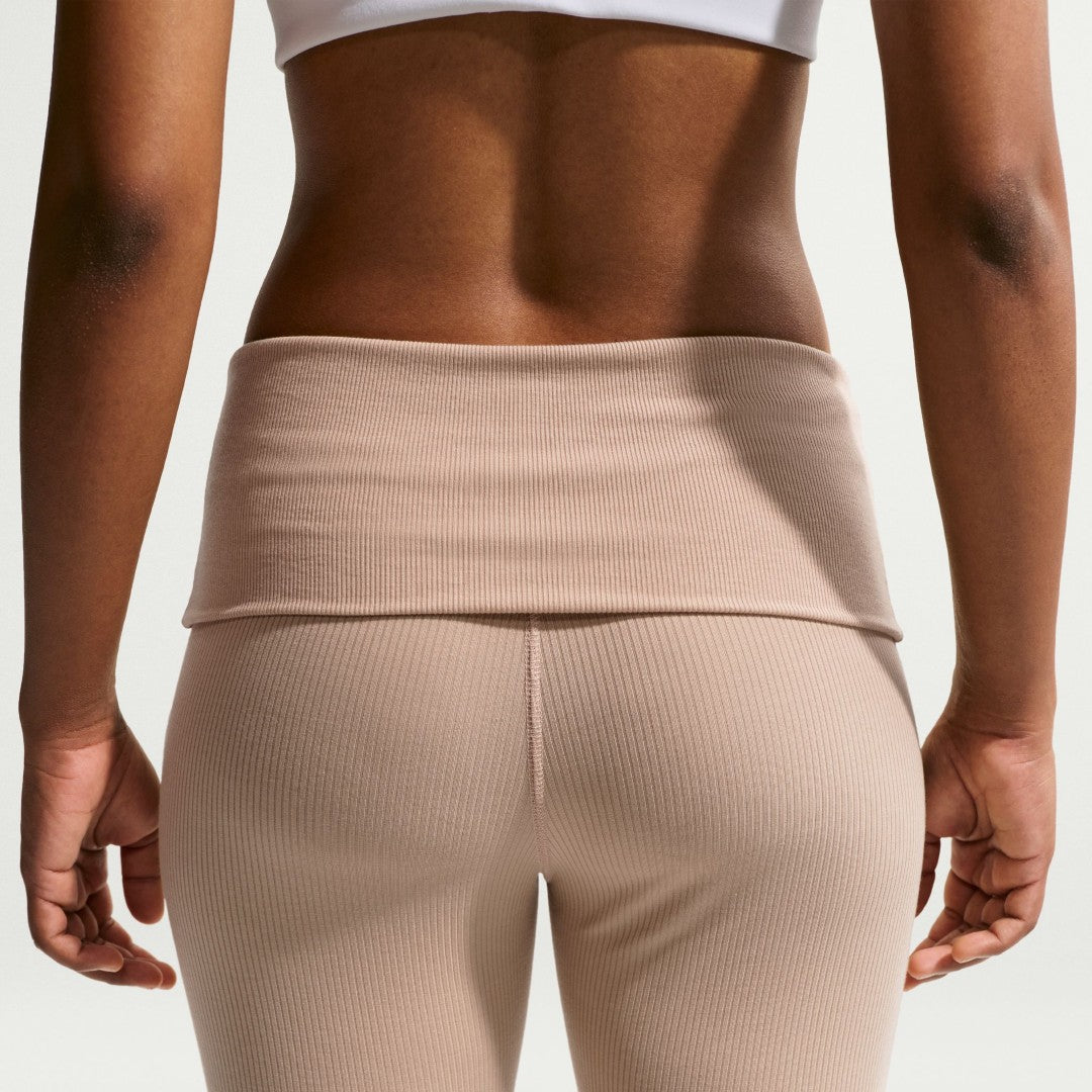 Chill Knit Mid-Rise Tight Ribbed Pants