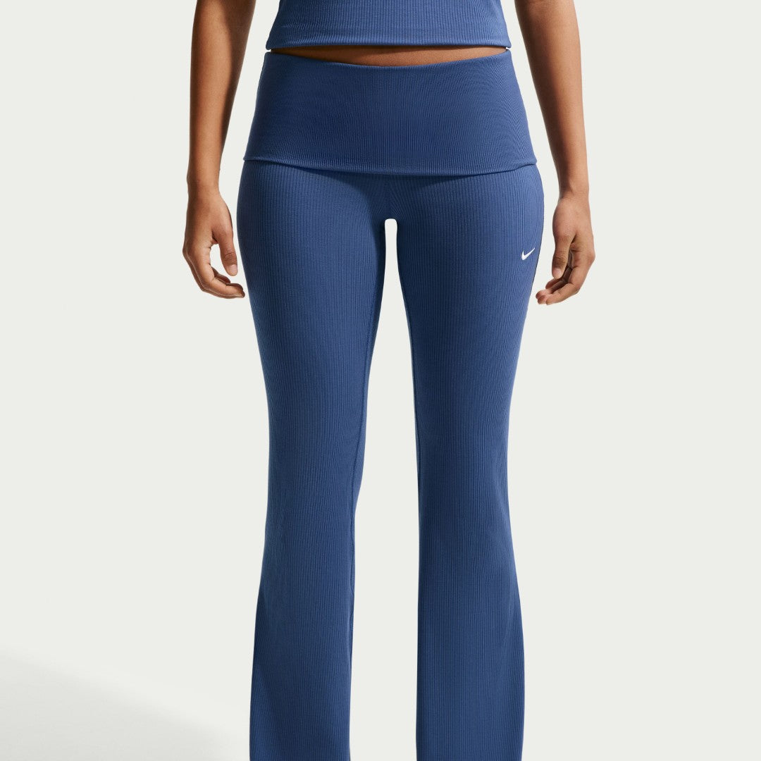 Chill Knit Mid-Rise Tight Ribbed Pants