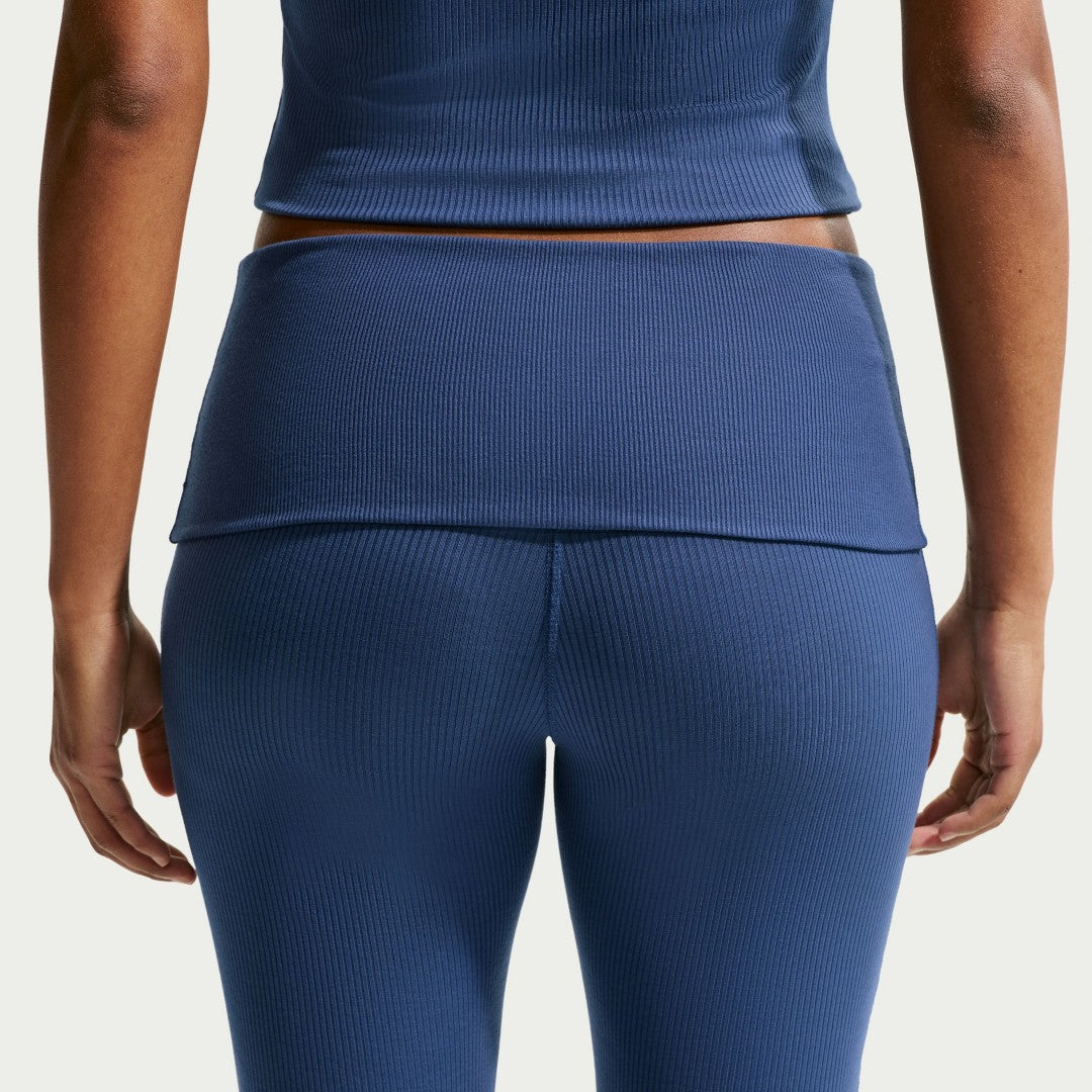 Chill Knit Mid-Rise Tight Ribbed Pants