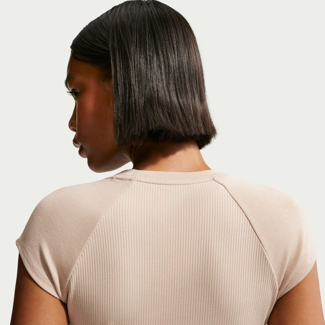 Chill Knit Ribbed Short-Sleeve Top