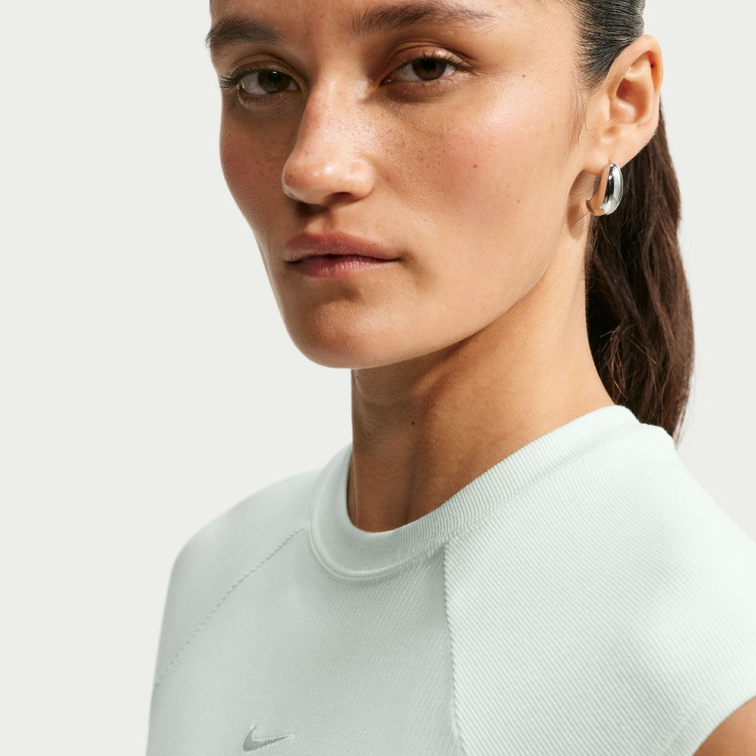 Chill Knit Ribbed Short-Sleeve Top