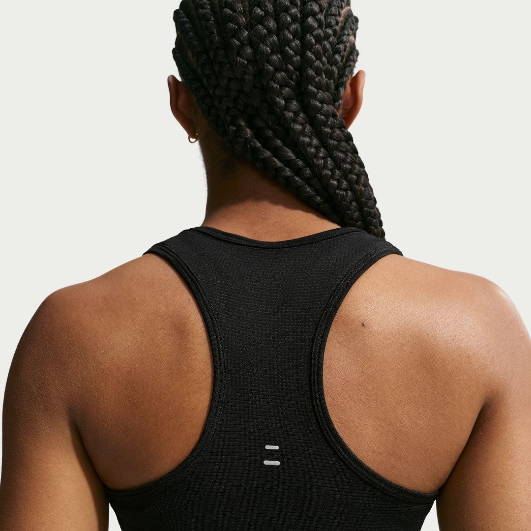 Tempo Dri-FIT Cropped Mesh Running Tank Top