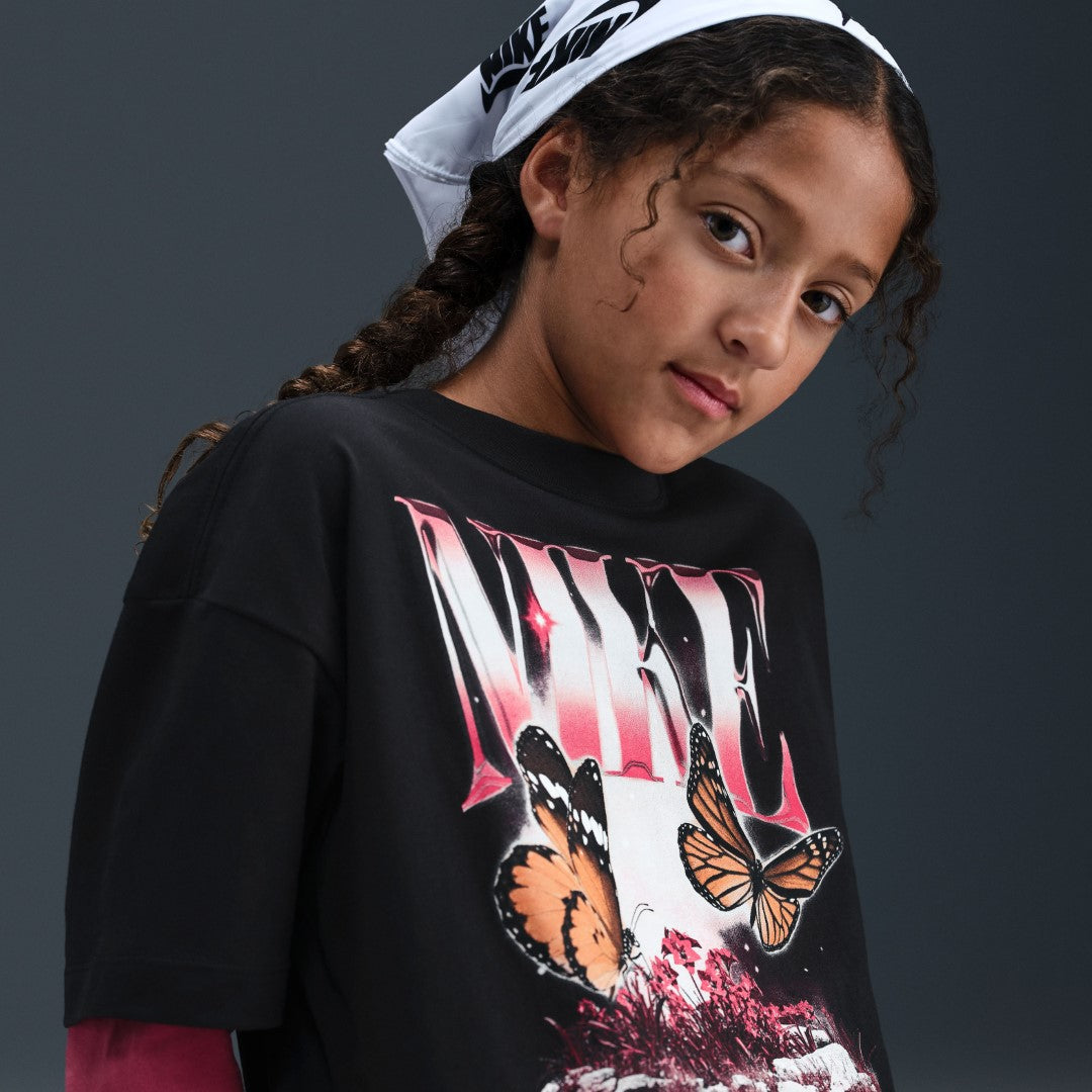 Sportswear Oversized Butterfly T-Shirt