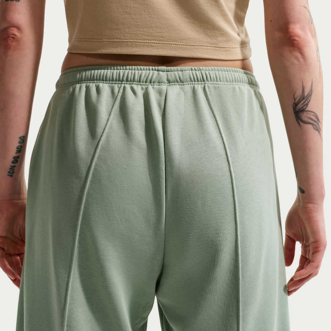 Chill Terry Mid-Rise Open-Hem Pants