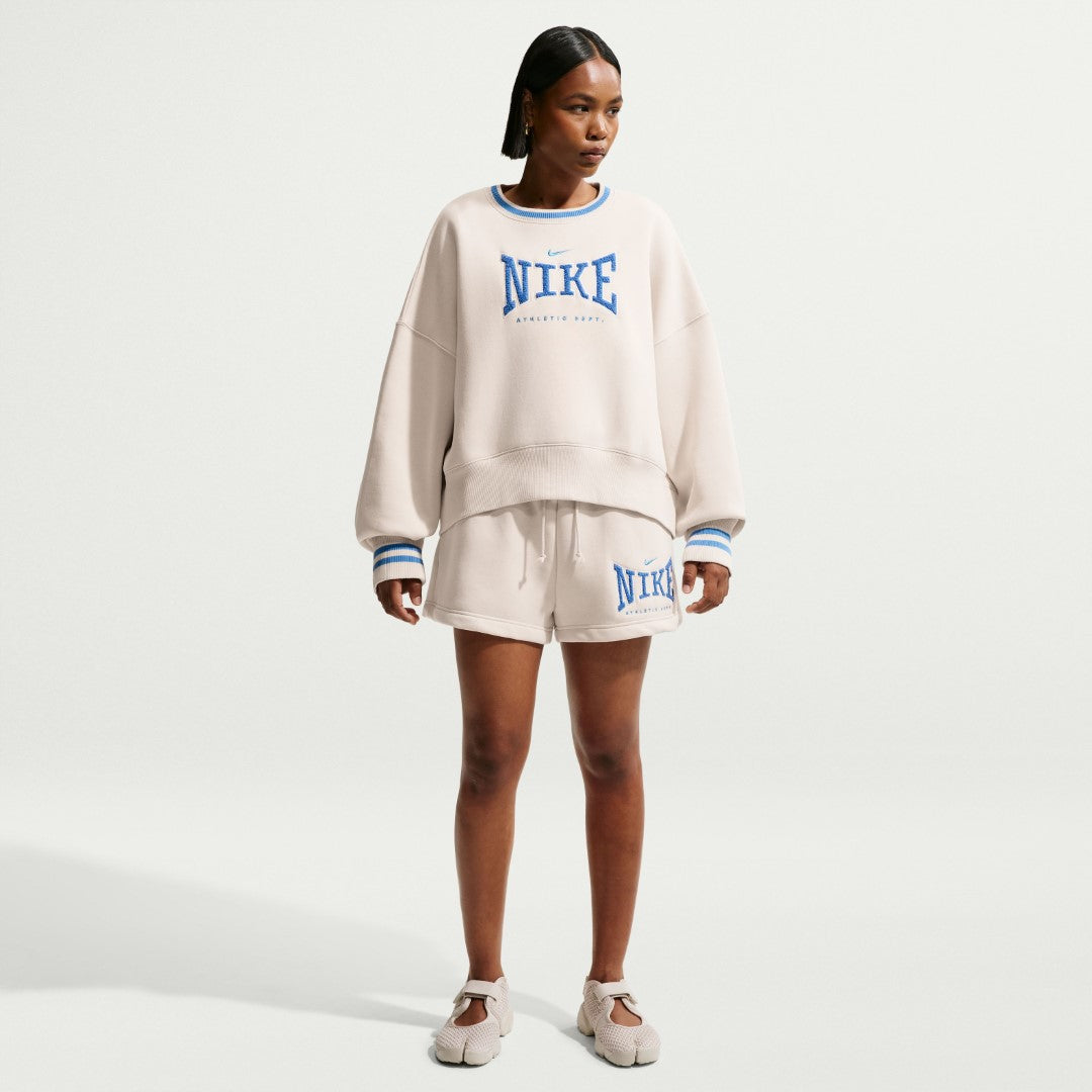 Sportswear Phoenix Fleece Oversized Graphic Crew-Neck Sweatshirt