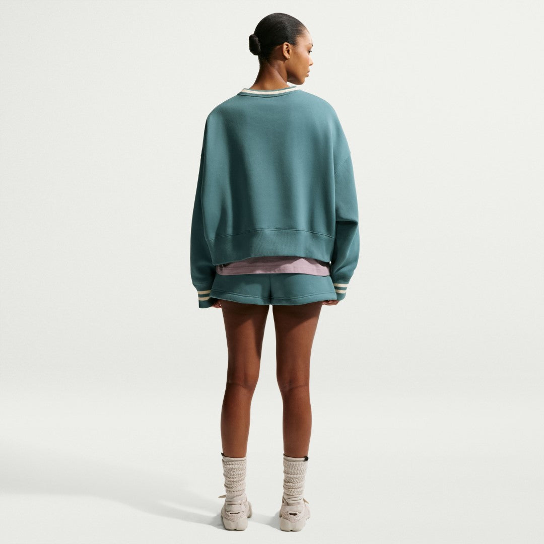 Sportswear Phoenix Fleece Oversized Graphic Crew-Neck Sweatshirt