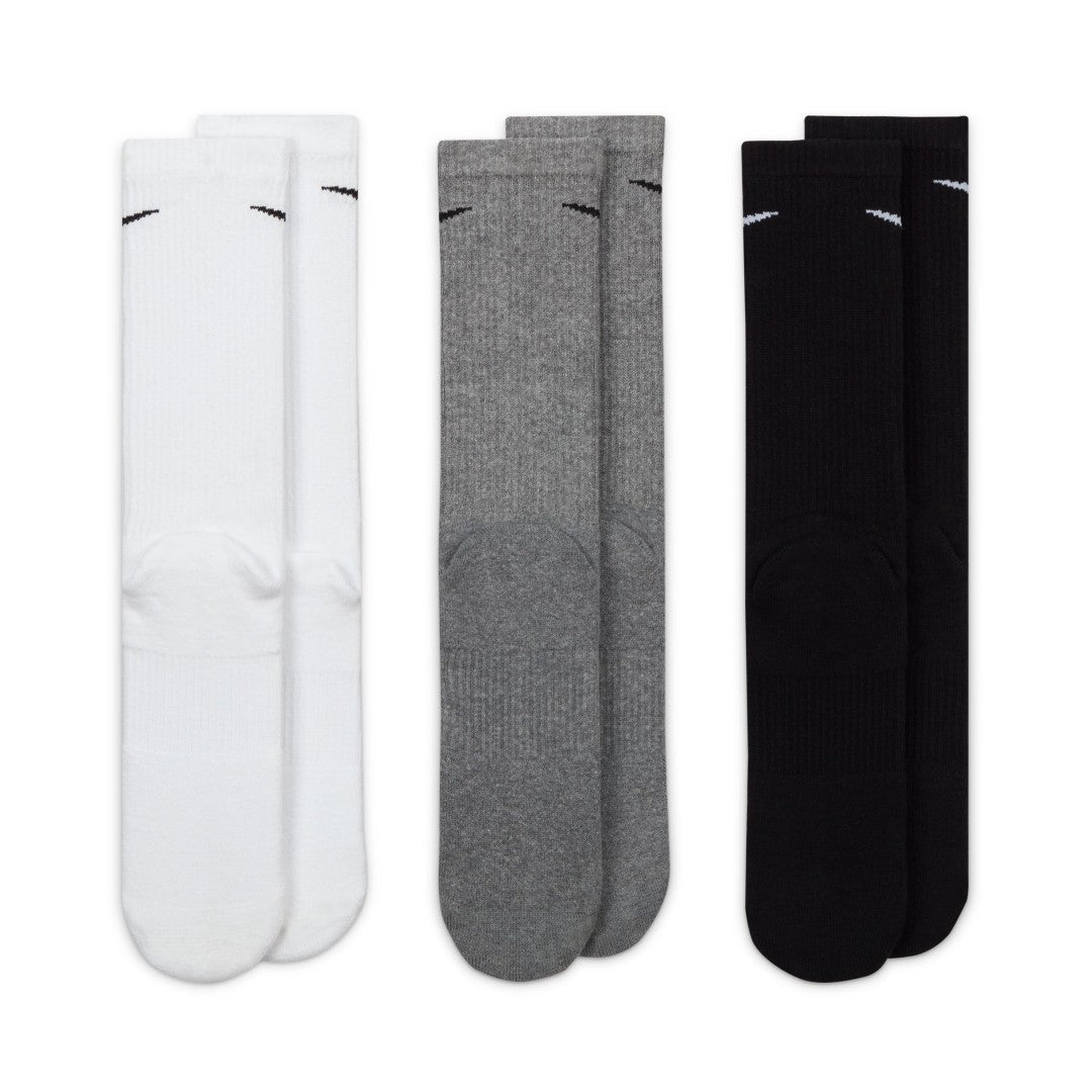 Everyday Plus Cushioned Crew Training Socks (3 Pairs)
