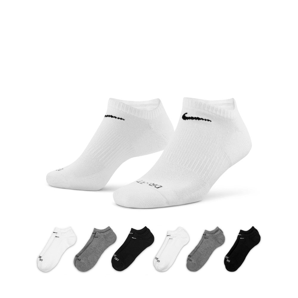 Everyday Plus Cushioned Training No-Show Socks (6 Pairs)