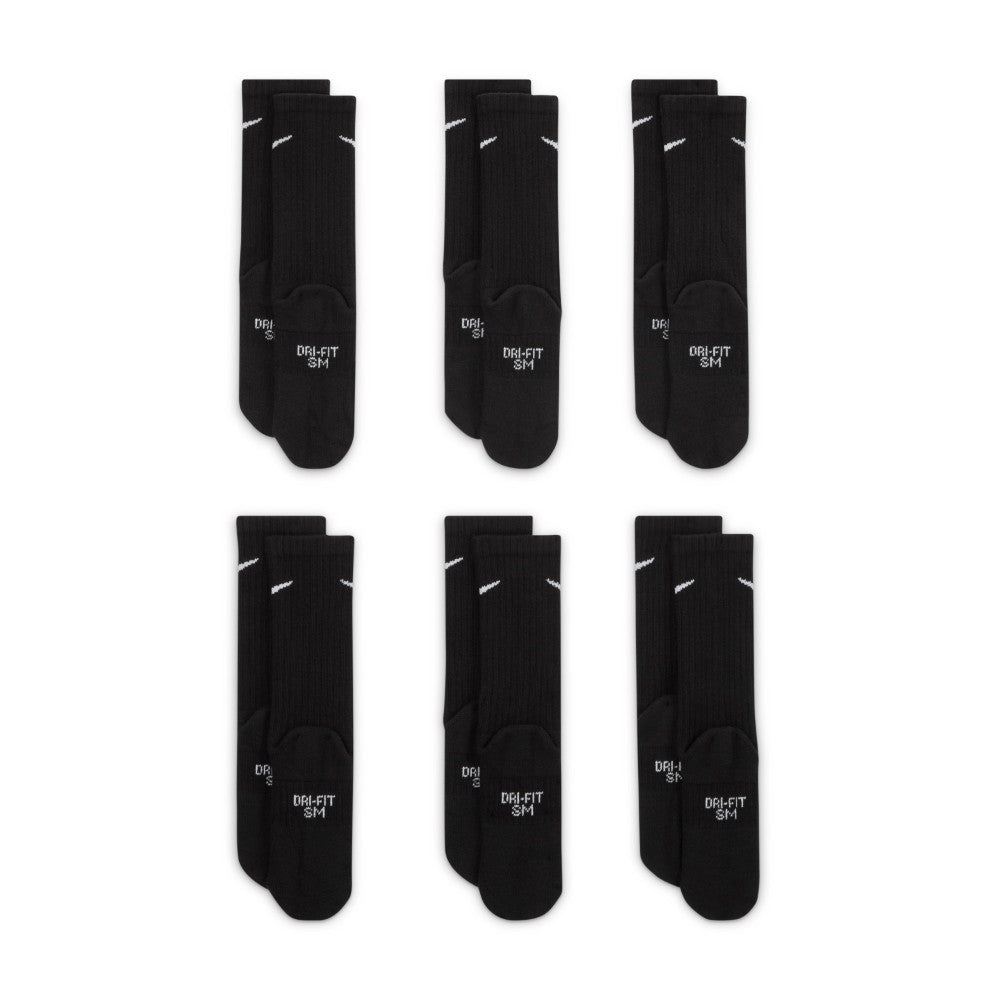 Everyday Cushioned Crew Socks (6 Pairs)