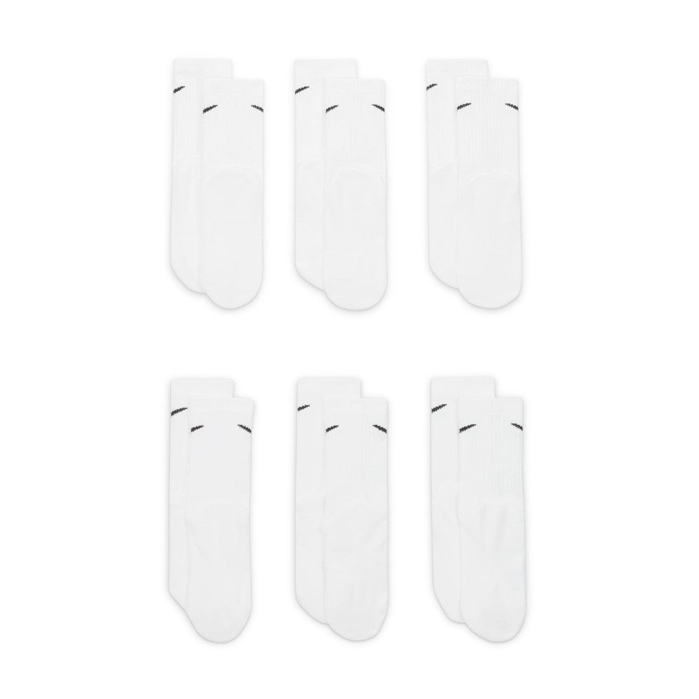 Everyday Cushioned Crew Socks (6 Pairs)
