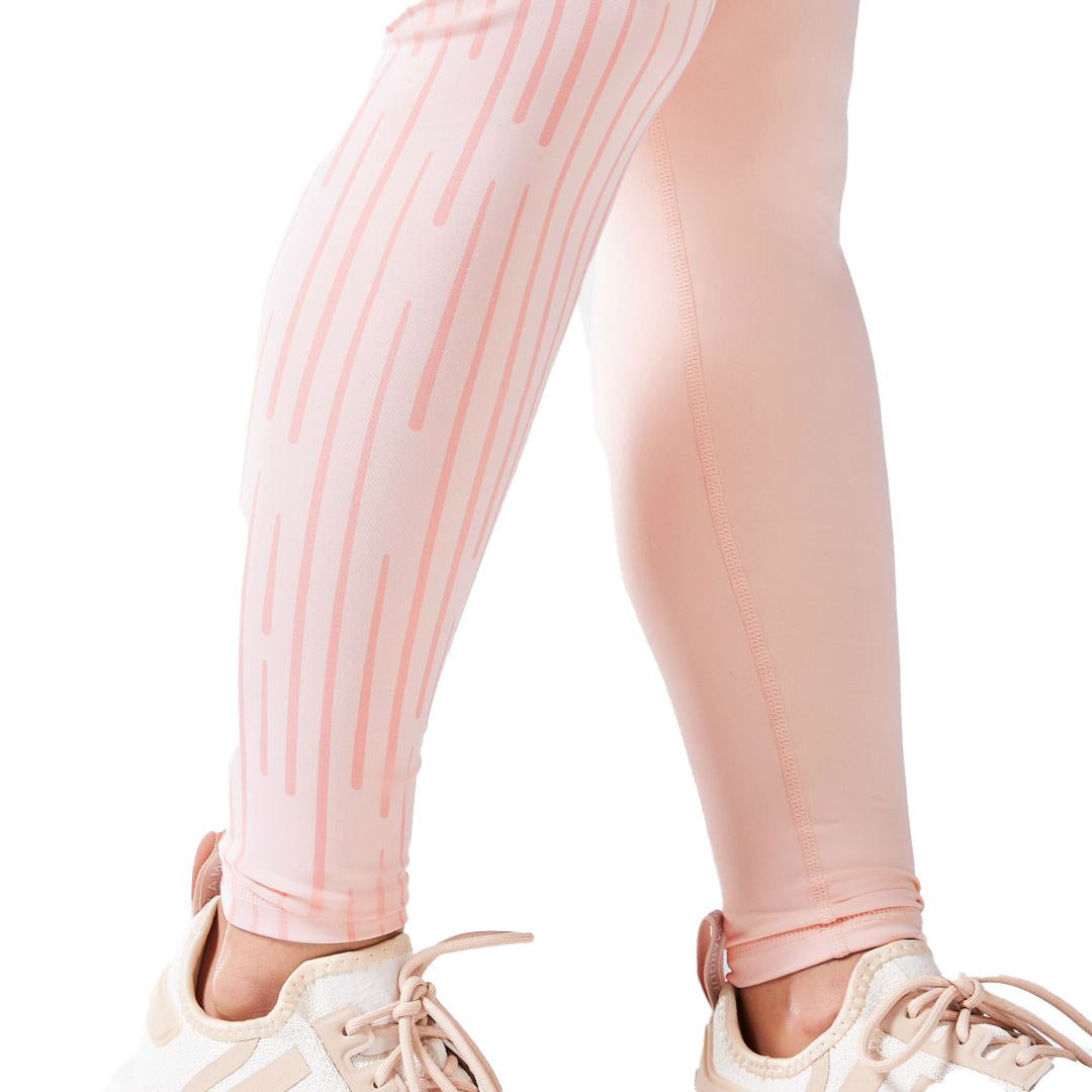 Code Asymmetric Graphic Leggings