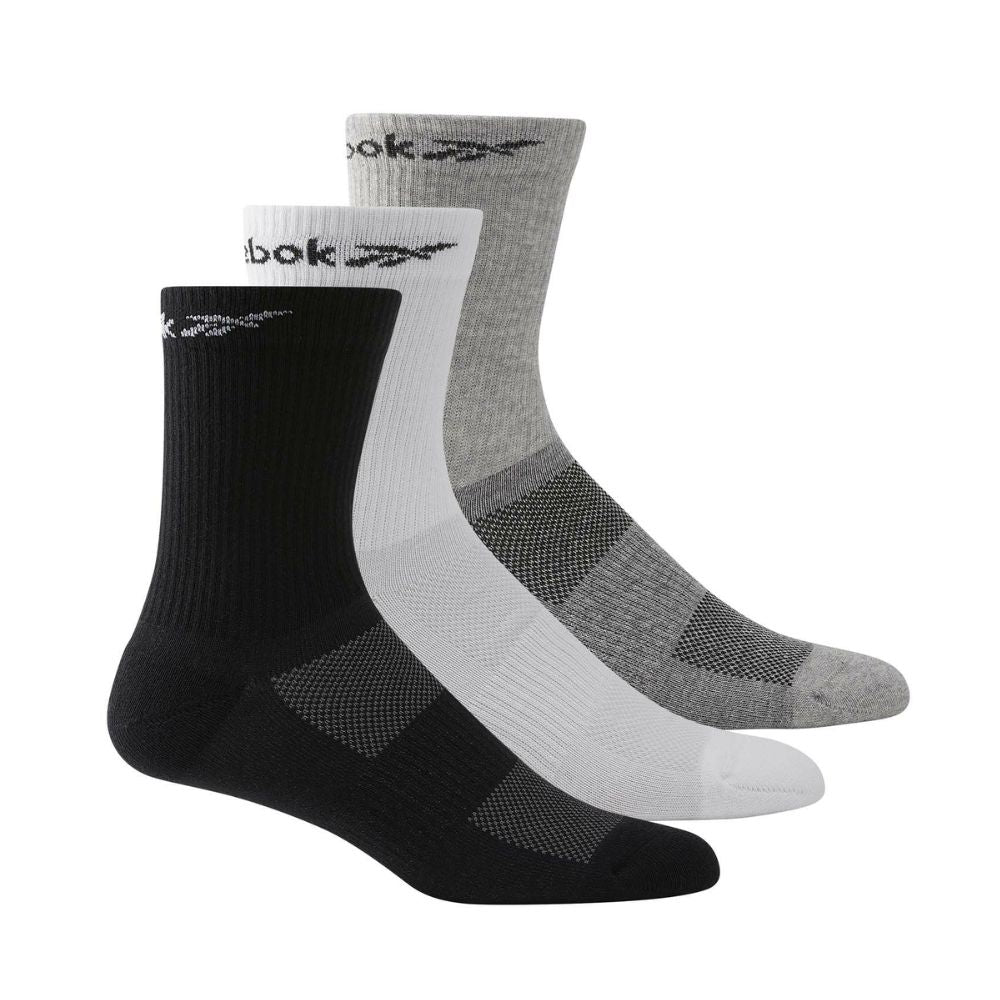 Foundation Mid-Crew Socks 3 Pairs