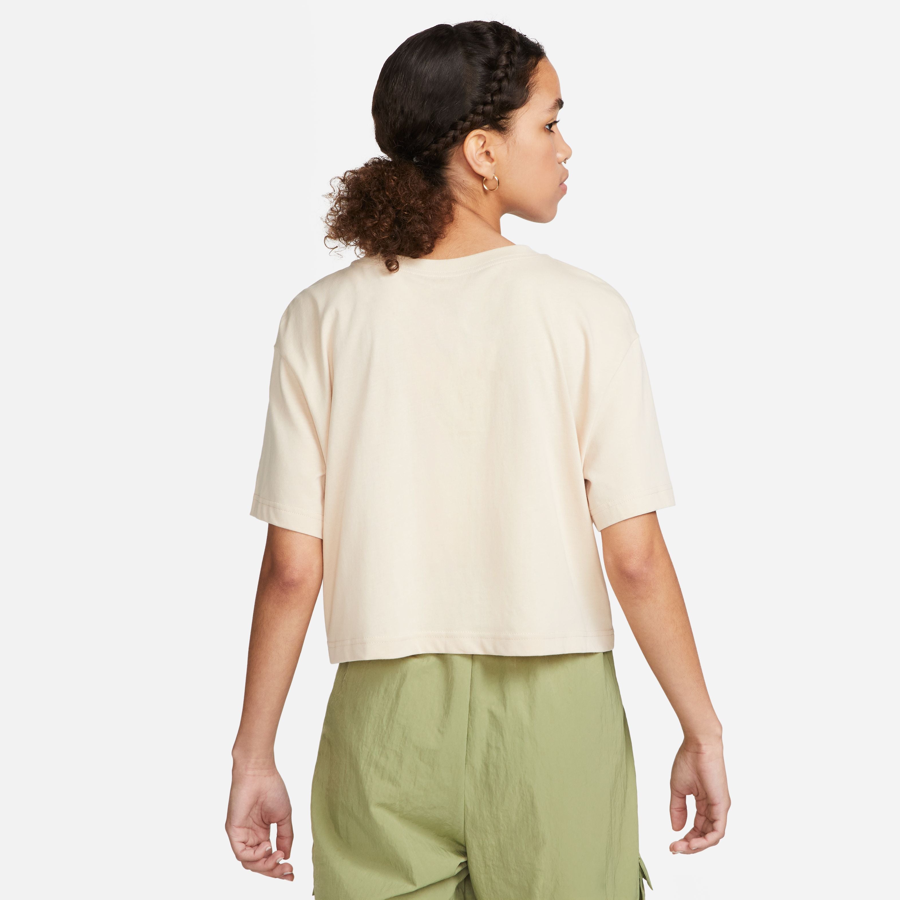 Essential Cropped Logo T-Shirt