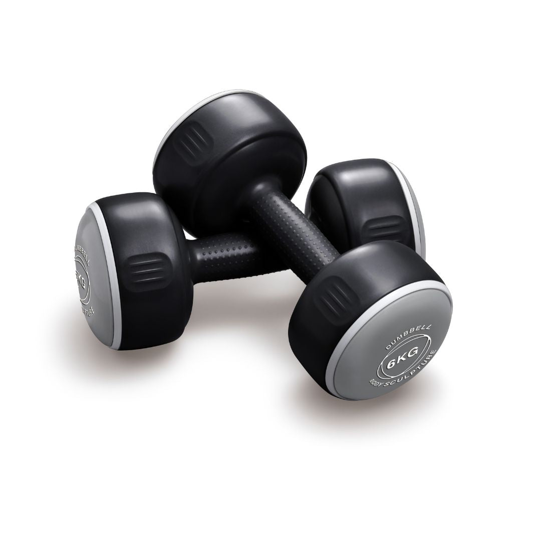 Vinyl Dumbbell Pair - 12 Kg