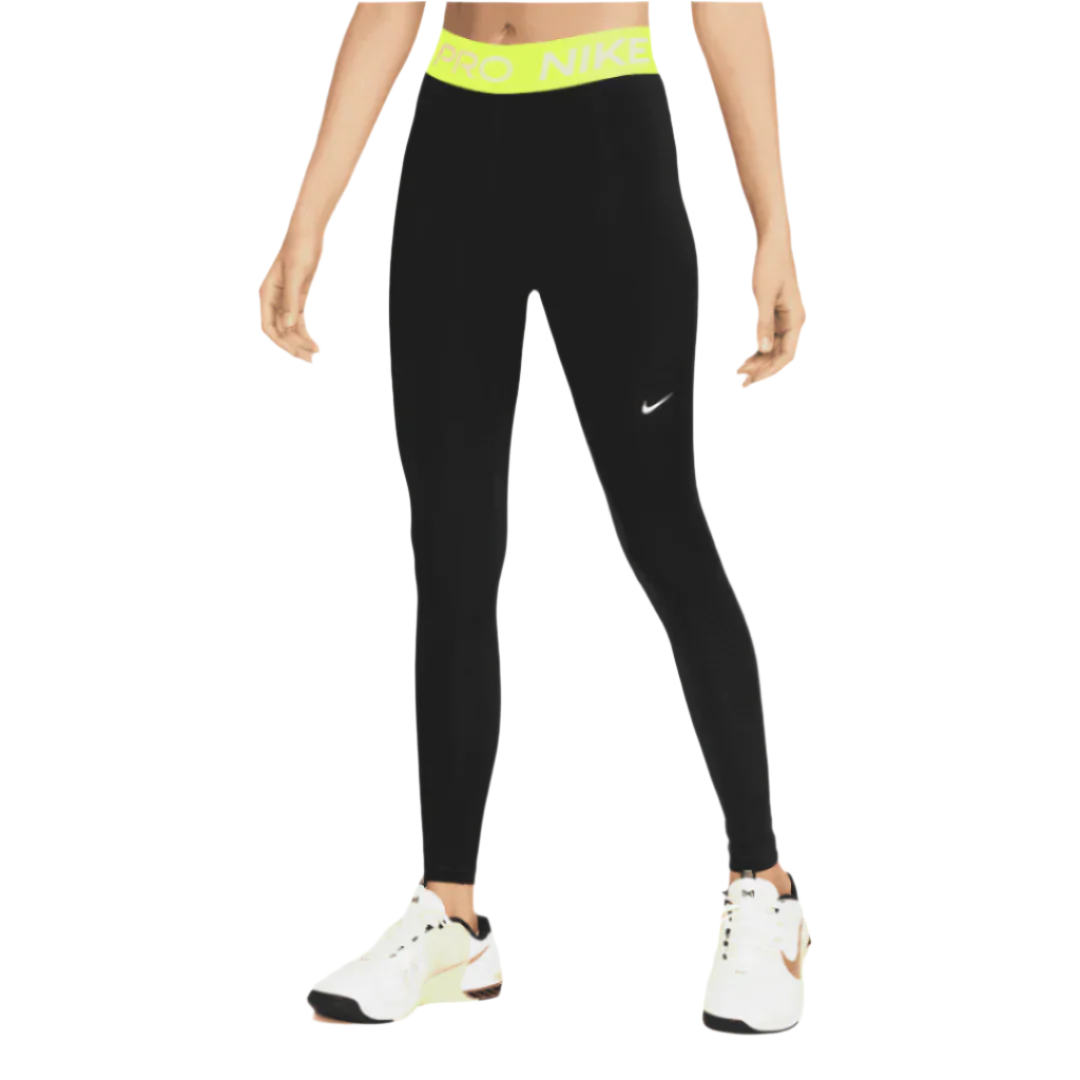 Pro Mid-Rise Mesh-Paneled Leggings