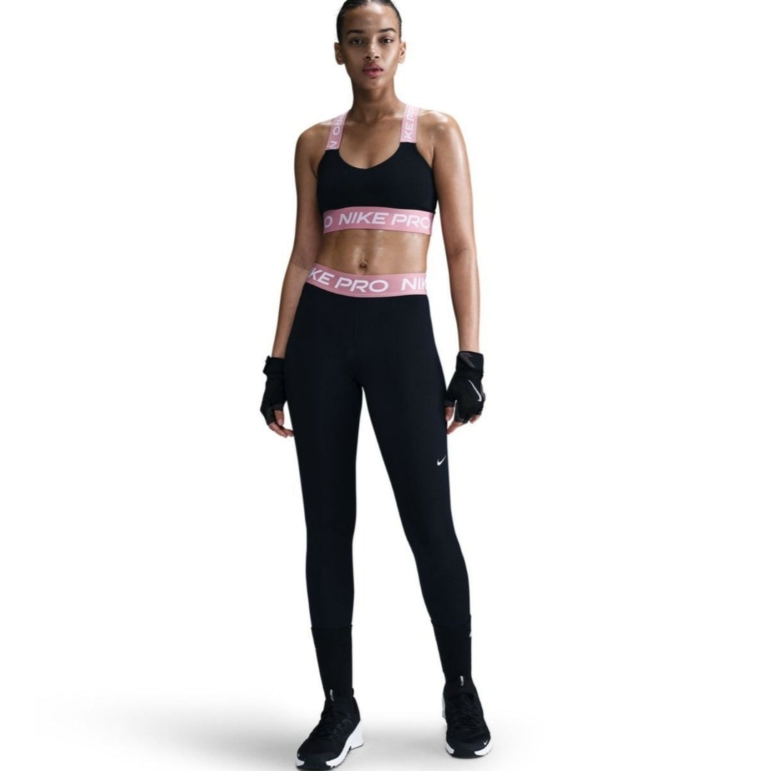 Pro Mid-Rise Mesh-Panelled Leggings