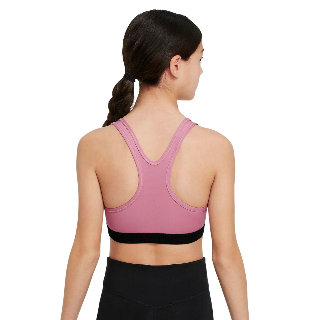 Nike Swoosh Sports Bra 'Playful Pink/Black/White' - DA1030-632