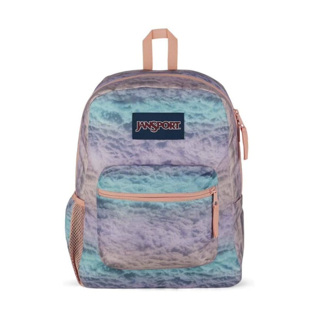 jansport backpack clouds Cross Town Color:Tiny Butterflies Black vinyl bag pattern Herschel Supply Company Little Ergonomic S