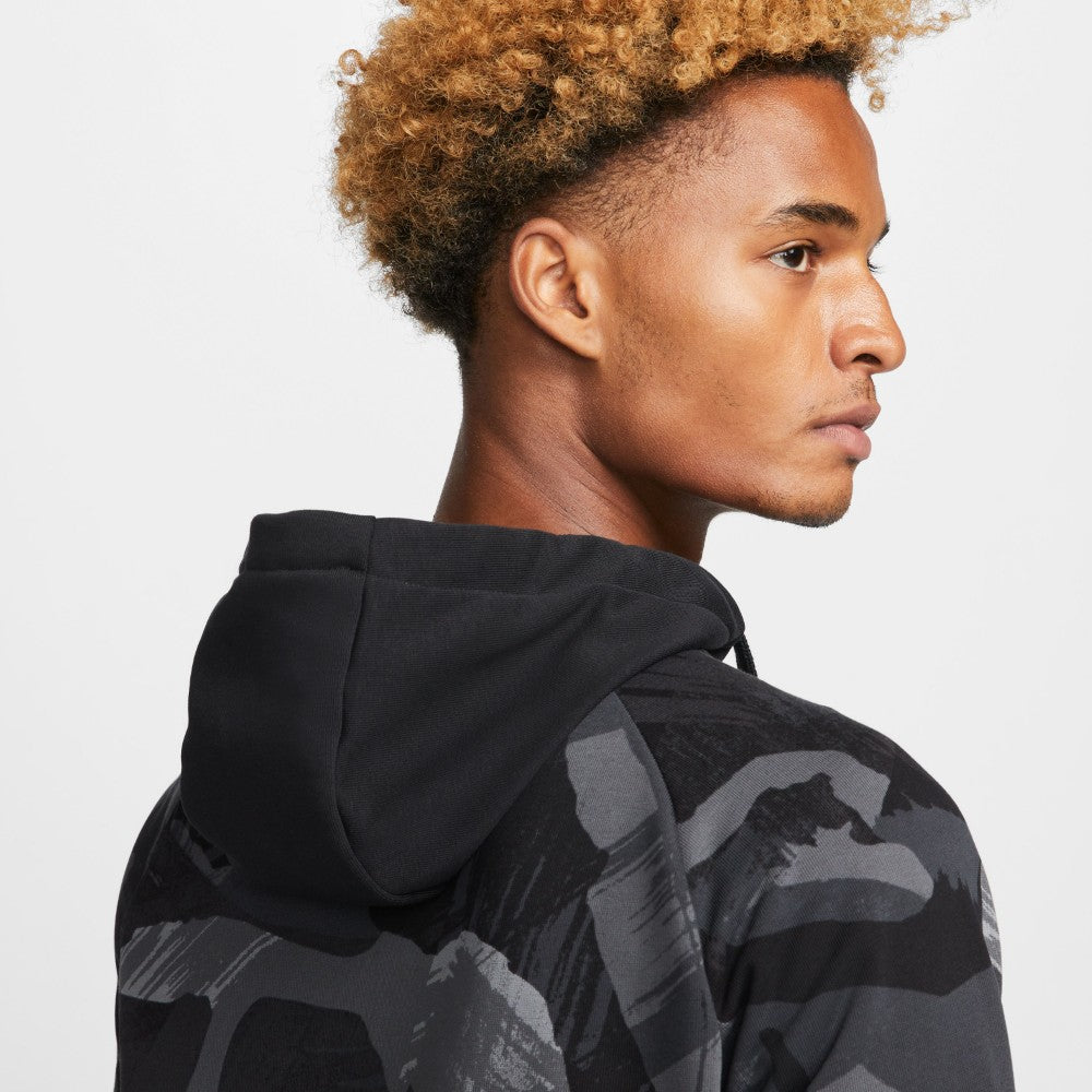 Dri-FIT Fleece Full-Zip Camo Fitness Hoodie