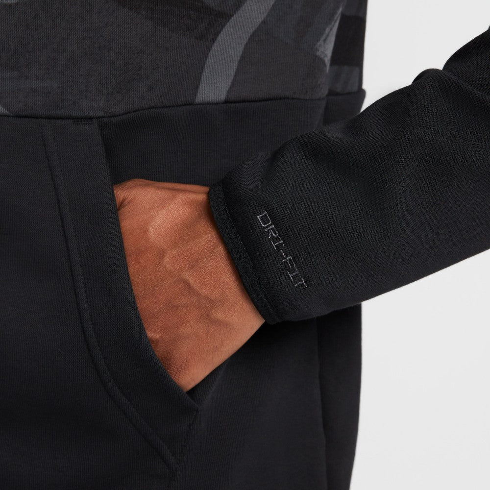 Dri-FIT Fleece Full-Zip Camo Fitness Hoodie