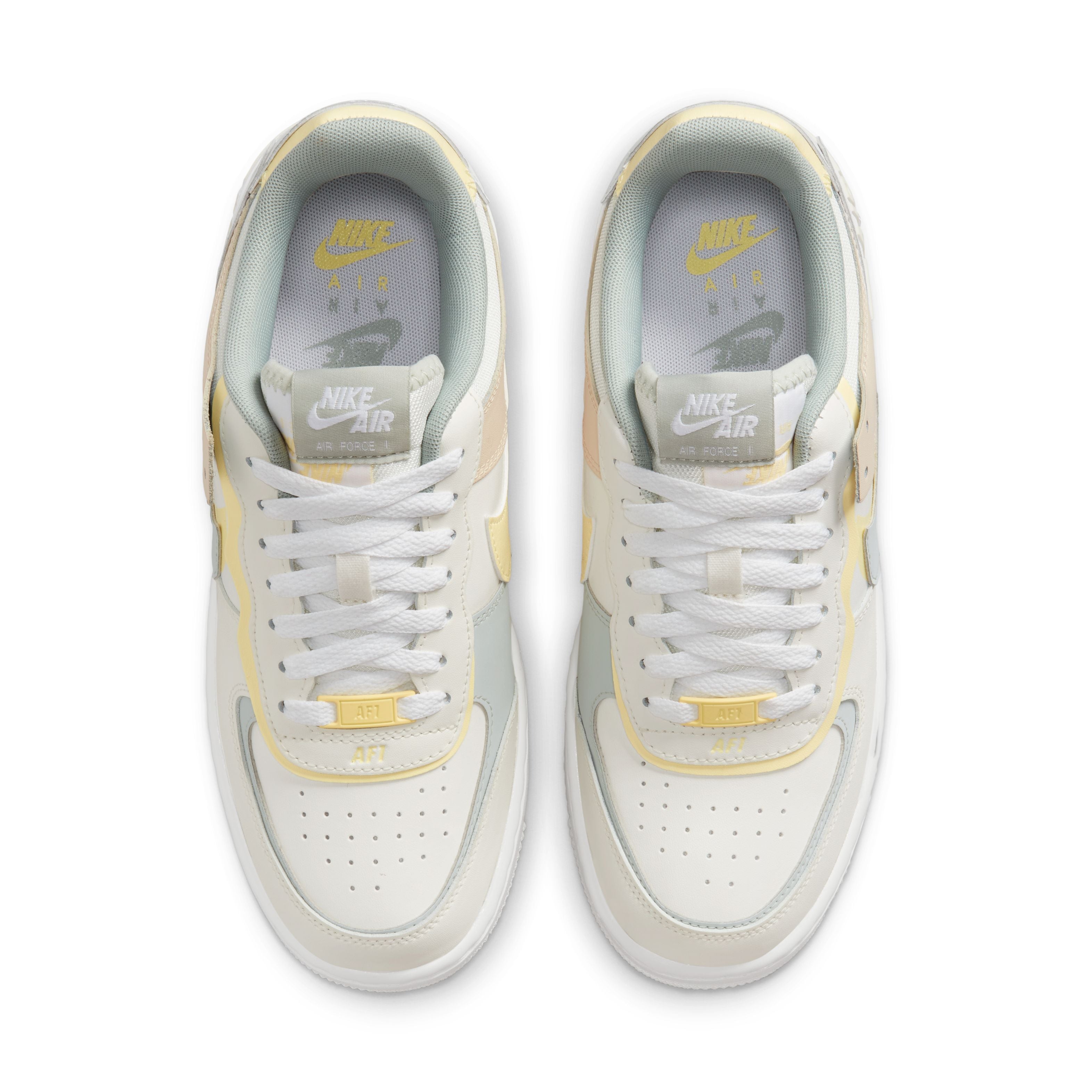 Nike Air Force 1 Shadow Women's Lifestyle Shoes Beige Nike Air Force 1 Shadow Women's Lifestyle Shoes Beige