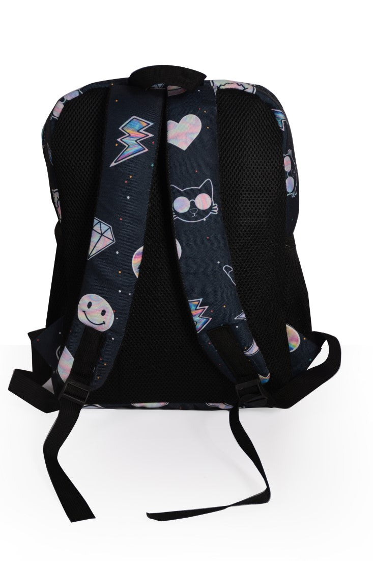 Metallic Galaxy Small Backpack