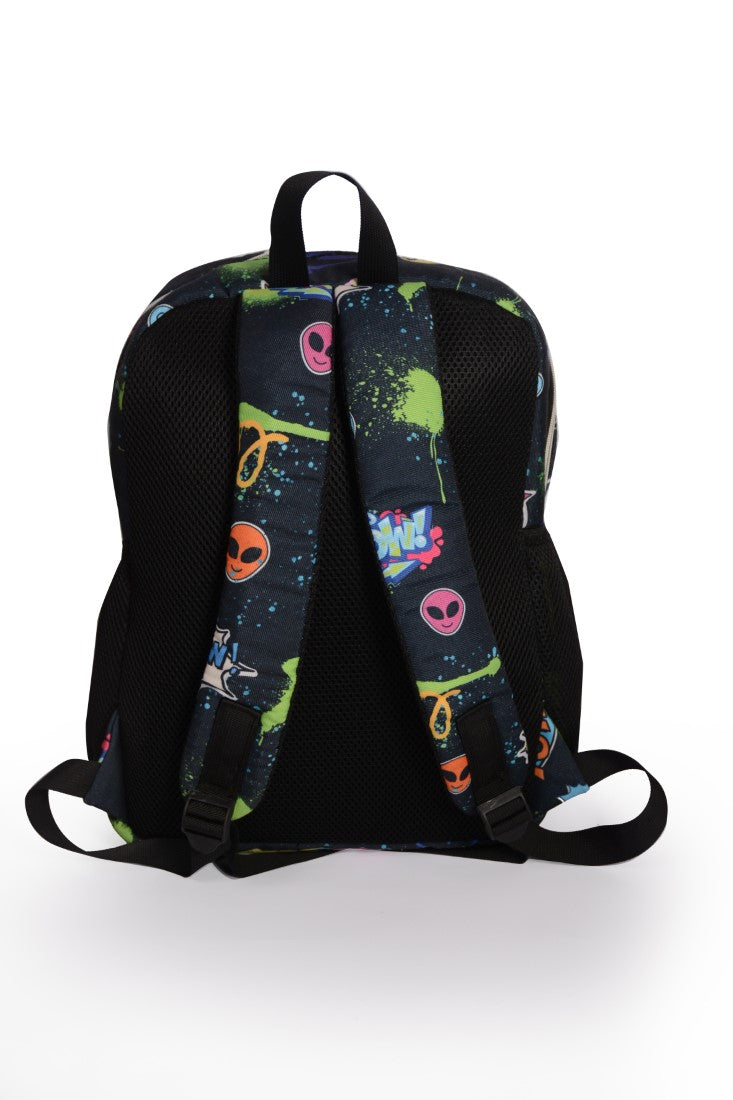 Funky Alien Small Backpack