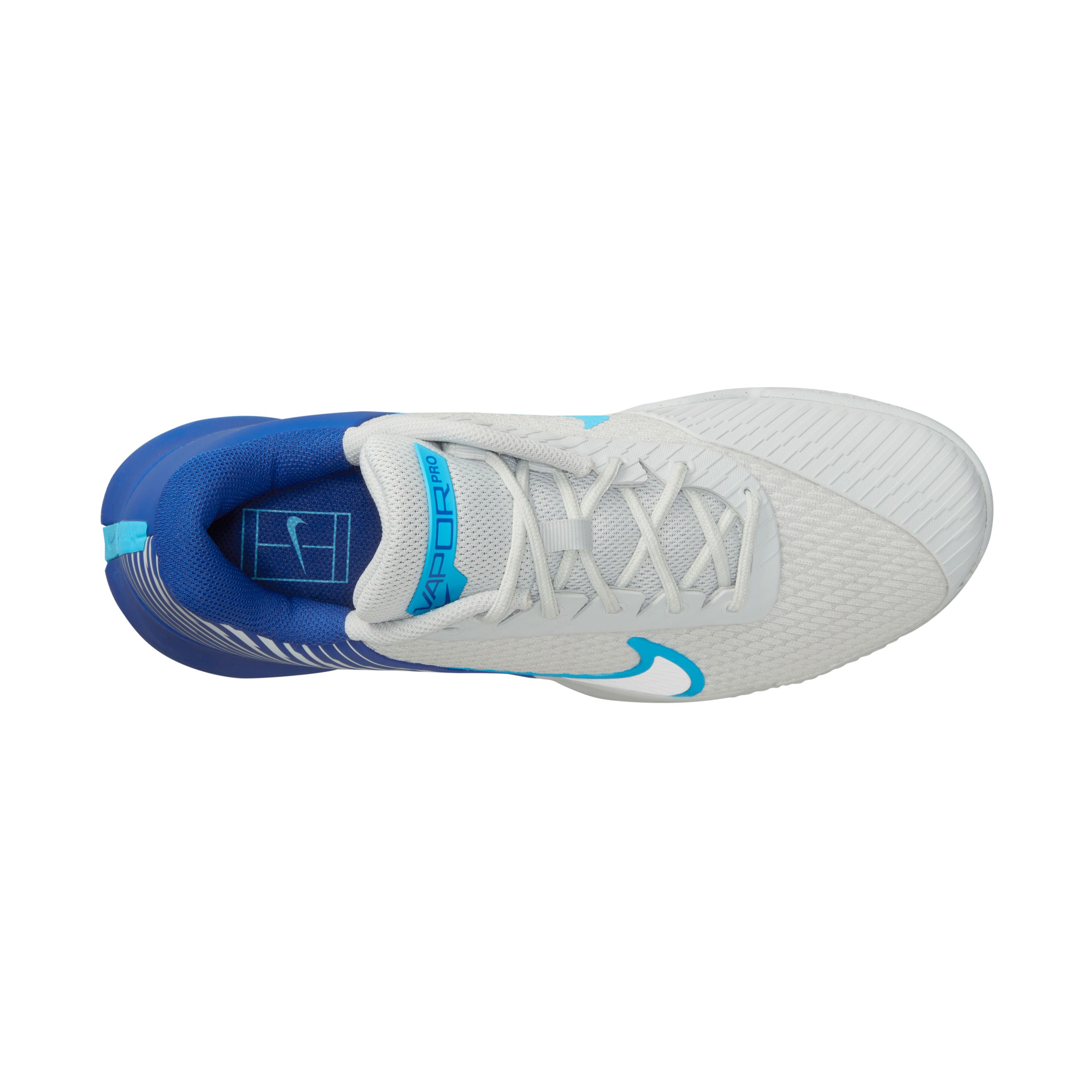 Nike Court Air Zoom Vapor Pro 2 Men's Clay Tennis Shoes White/Blue