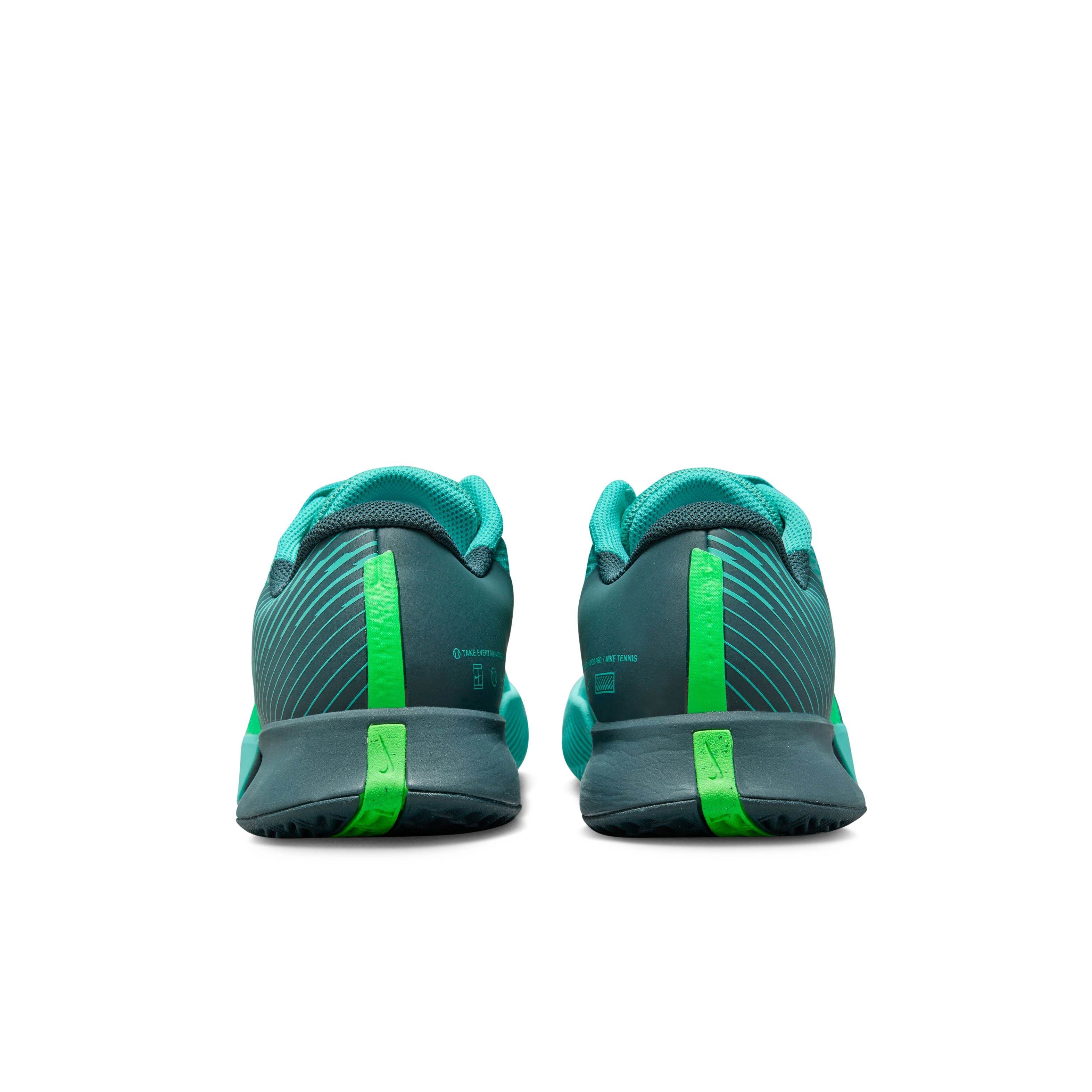 Nike Court Air Zoom Vapor Pro 2 Men's Clay Tennis Shoes Teal
