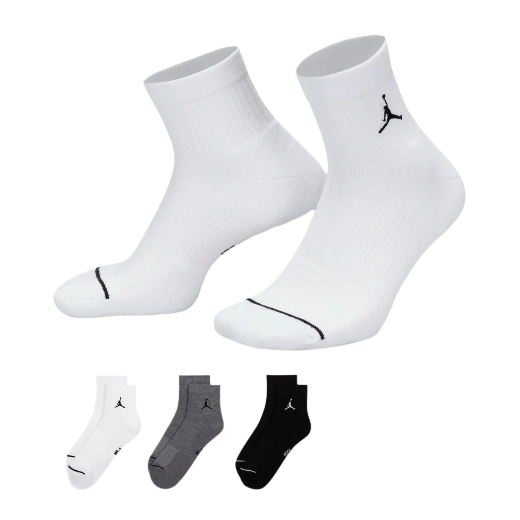 Jordan Everyday Ankle Socks (3 Pairs)